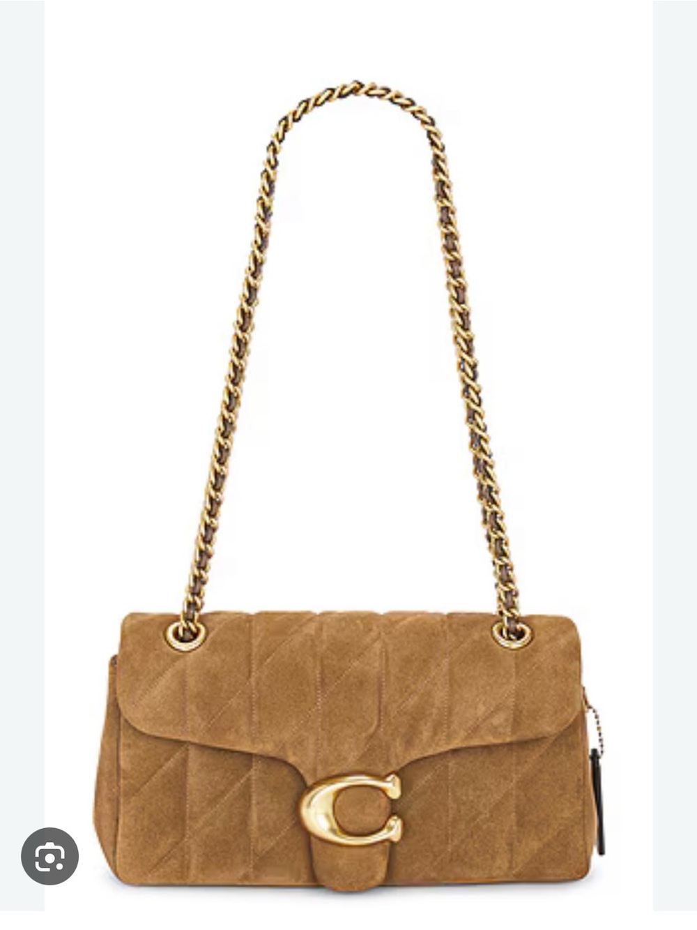 Coach Tabby Shoulder Bag 26 With Quilting in Cedar